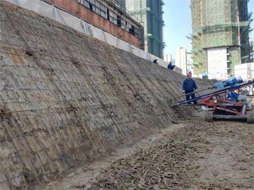 汉川建筑边坡支护